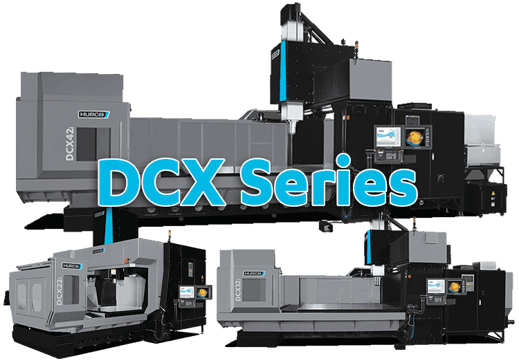 DCX Series<br />
5-Axis CNC Machines